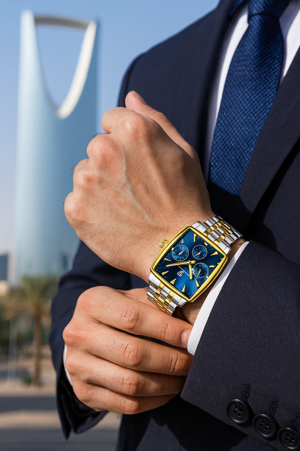 Luxury POEDAGAR 866 Chronograph Watch For Men